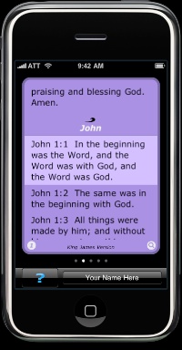 Wave bible iPhone