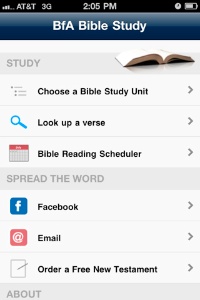 Bibles for america iphone