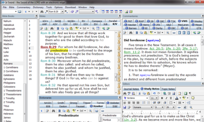 esword free bible study