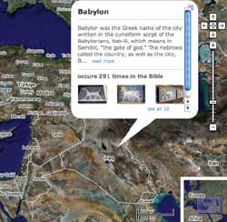 A map of Babylon from biblemap