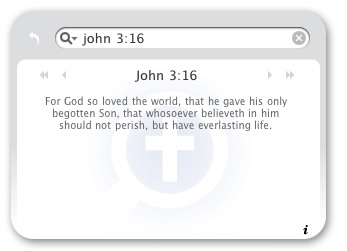 Free Logos bible verse mac widget