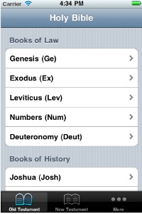 Iphone free bible